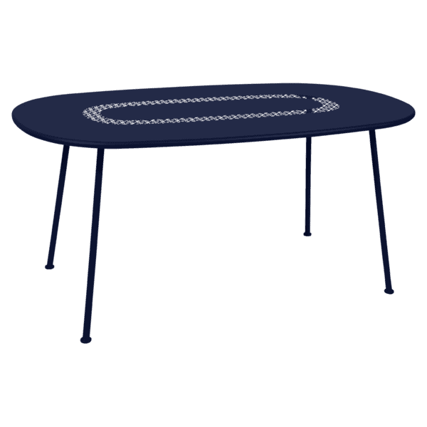 lorette tafel 160x90 Fermob Deep Blue-0