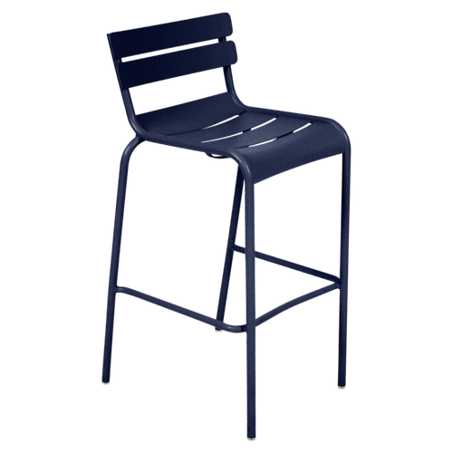 luxembourg hoge stoel - per 2 Fermob Deep Blue-0