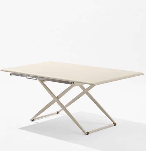 zebra verstelbare tafel 90x160 Fast Creamy White-0