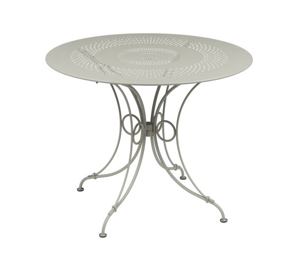 1900 tafel rond 96 cm Fermob Clay Grey-0