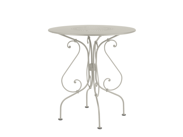 1900 tafel rond 67 cm Fermob Clay Grey-0