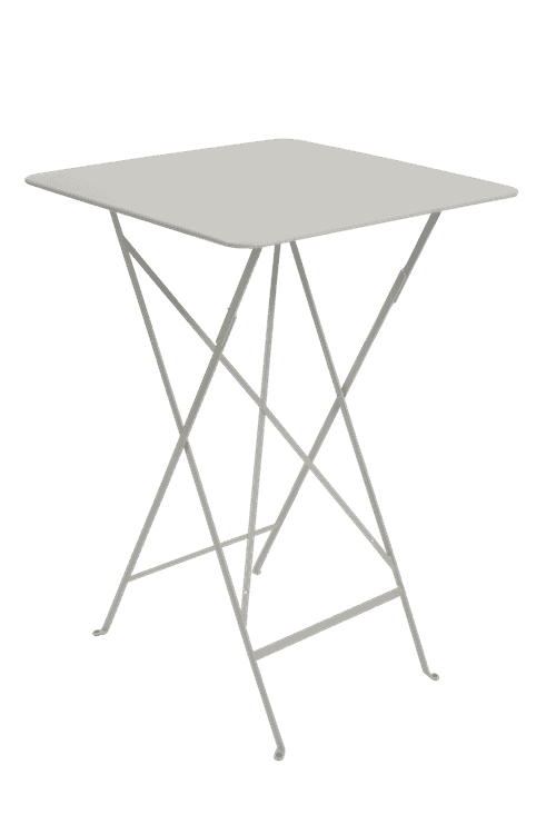bistro hoge tafel 71 x 71 cm Fermob Clay Grey-0