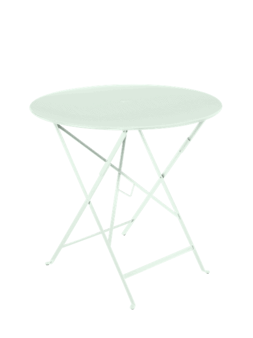 bistro klaptafel rond 77 cm Fermob Ice Mint-0