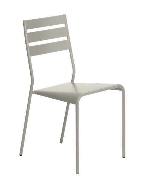 facto stoel - per 2 Fermob Clay Grey-0