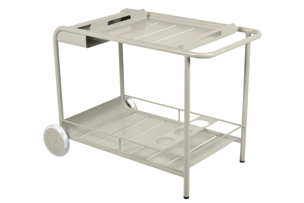 luxembourg trolley Fermob Clay Grey-0