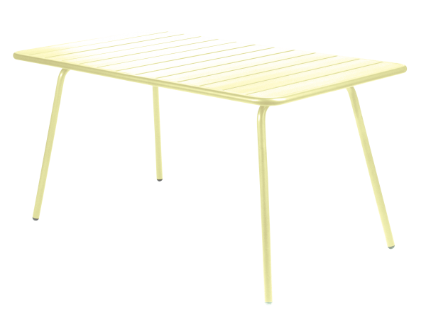 luxembourg tafel 143 cm Fermob Frosted Lemon-0