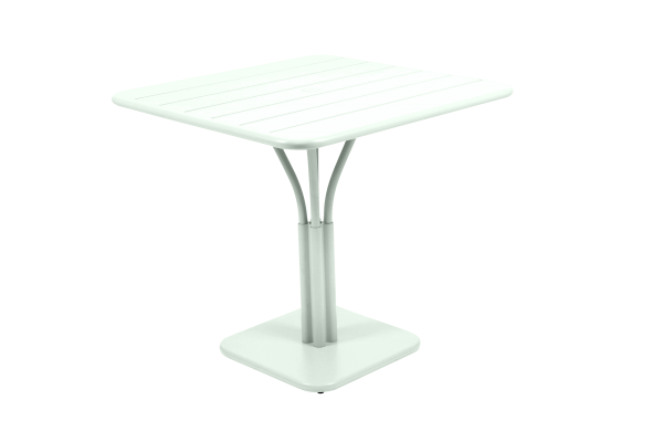 luxembourg vierkante tafel 80cm Fermob Ice Mint-0