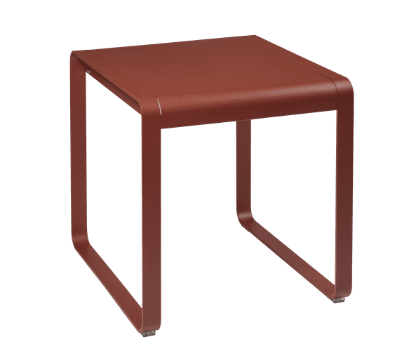 bellevie tafel 74 x 80 cm Fermob Red Ochre-0