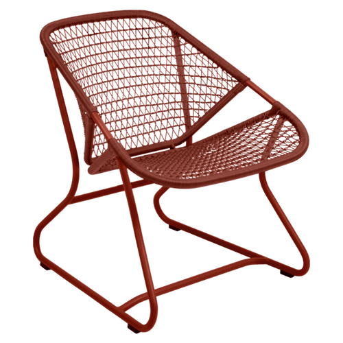 sixties loungestoel Fermob Red Ochre-0