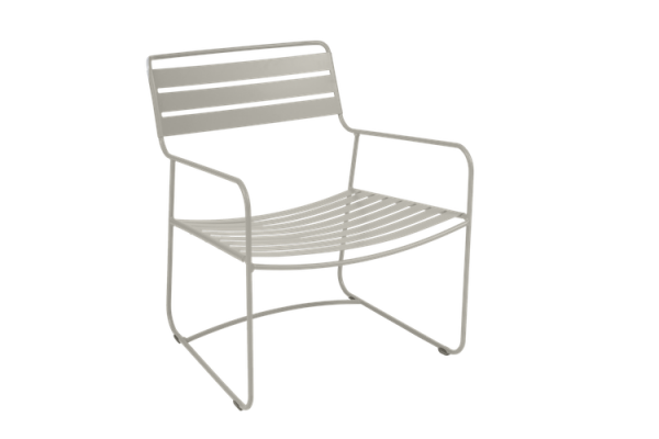 surprising low armchair Fermob Clay Grey-0