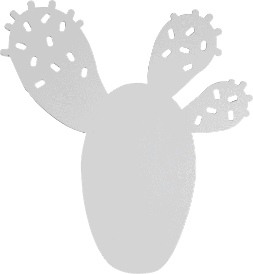 Cactus onderzetter Fermob Cotton White-0