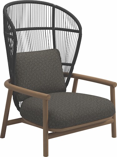Fern lounge chair high back-40022