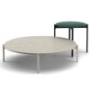 Izon coffee table rond glass-40400