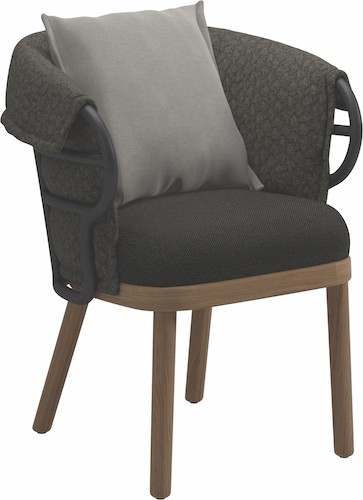 Dune dining chair Gloster Meteor-0