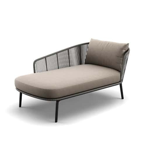 Rilly daybed right Dedon Rilly Fiber Taupe Touch-0
