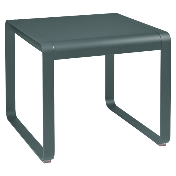 Bellevie mediumhoge tafel 74x80cm Fermob Storm Grey-0