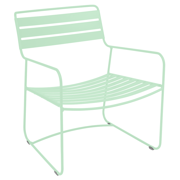 surprising low armchair Fermob Opaline Green-0