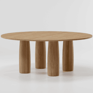Kettal Il Colonnato ronde eettafel 4 tafelpoten