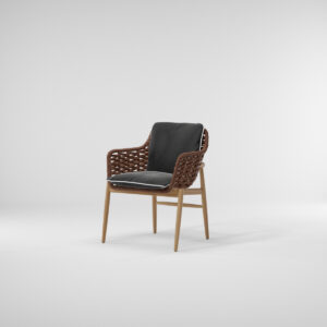 Kettal Tilos dining armchair teak