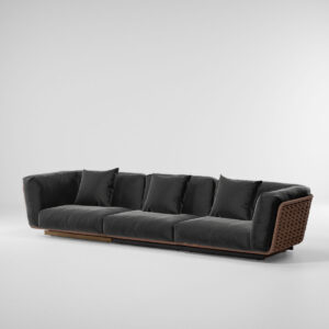 Kettal Tilos Sofa 340 cm Teak