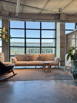 Dedon Tibbo 3-seater loungebank