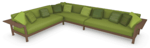 Paola Lenti Frei modulaire lounge sofa